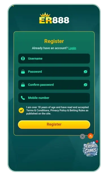 ER 888 Game