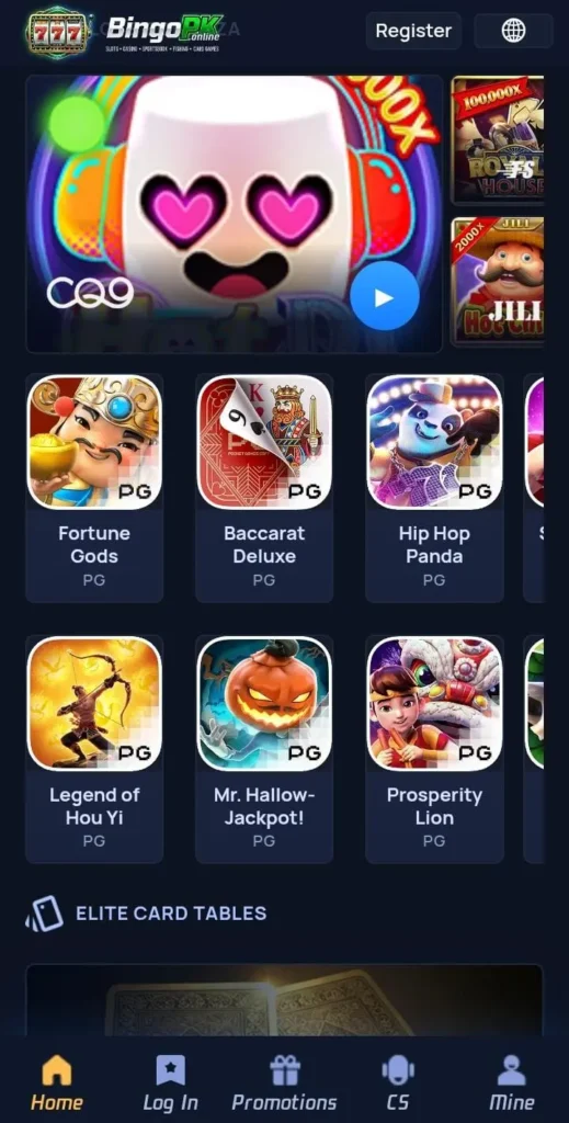 Bingo PK Online 